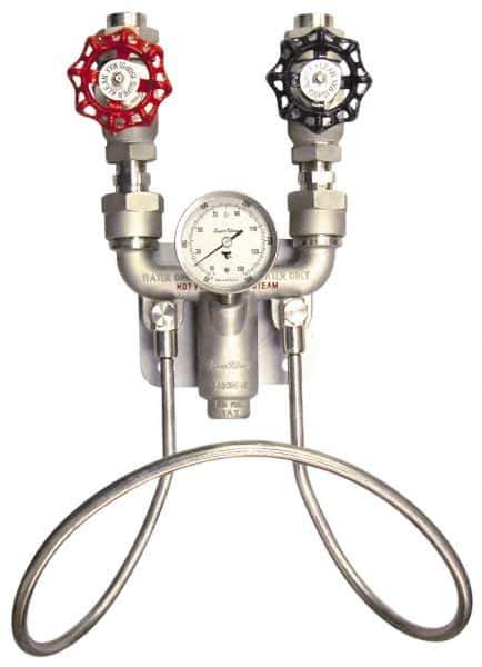 SuperKlean - 150 Max psi, Stainless Steel Water Mixing Valve & Unit - FNPT End Connections - All Tool & Supply