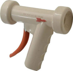 SuperKlean - Insulated, Aluminum Pistol Grip Spray Nozzle for 1/2" Pipe - White, 1/2 NPT - All Tool & Supply