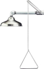 PRO-SAFE - Plumbed Drench Showers Mount: Horizontal Shower Head Material: Stainless Steel - All Tool & Supply