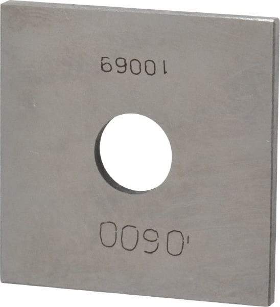 Value Collection - 0.06" Square Steel Gage Block - Accuracy Grade 0 - All Tool & Supply