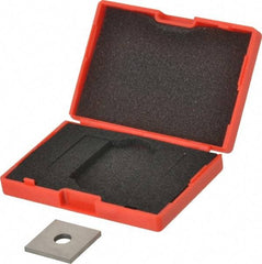 Value Collection - 0.1001" Square Steel Gage Block - Accuracy Grade 0, Includes NIST Traceability Certification - All Tool & Supply