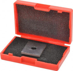 Value Collection - 0.108" Square Steel Gage Block - Accuracy Grade 0, Includes NIST Traceability Certification - All Tool & Supply