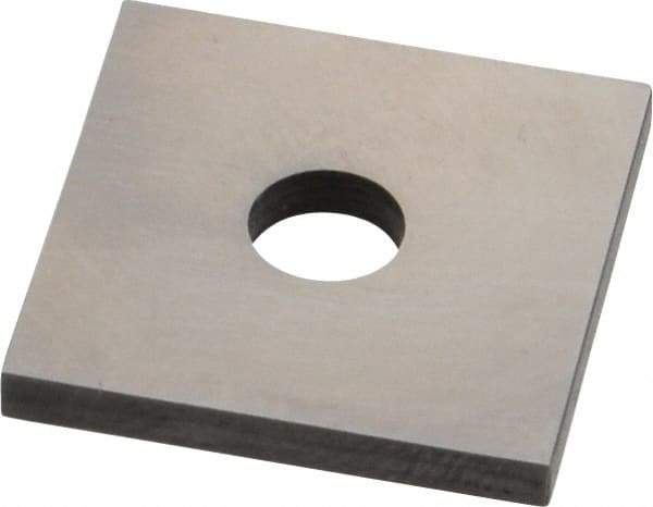 Value Collection - 0.11" Square Steel Gage Block - Accuracy Grade 0, Includes NIST Traceability Certification - All Tool & Supply