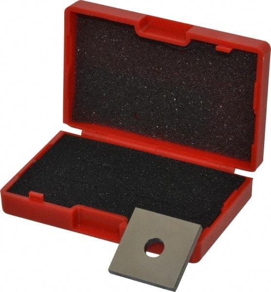 Value Collection - 0.114" Square Steel Gage Block - Accuracy Grade 0, Includes NIST Traceability Certification - All Tool & Supply