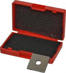 Value Collection - 0.116" Square Steel Gage Block - Accuracy Grade 0, Includes NIST Traceability Certification - All Tool & Supply