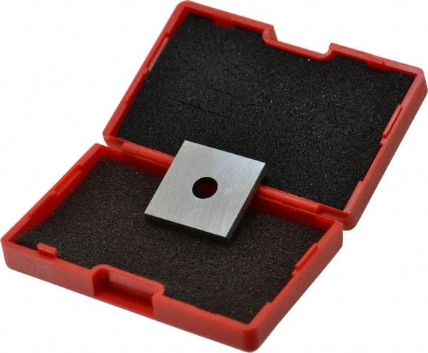 Value Collection - 0.118" Square Steel Gage Block - Accuracy Grade 0, Includes NIST Traceability Certification - All Tool & Supply