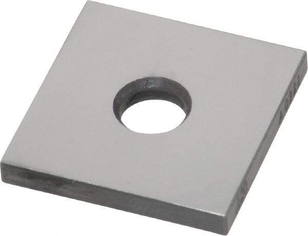 Value Collection - 0.12" Square Steel Gage Block - Accuracy Grade 0, Includes NIST Traceability Certification - All Tool & Supply