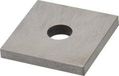 Value Collection - 0.128" Square Steel Gage Block - Accuracy Grade 0, Includes NIST Traceability Certification - All Tool & Supply