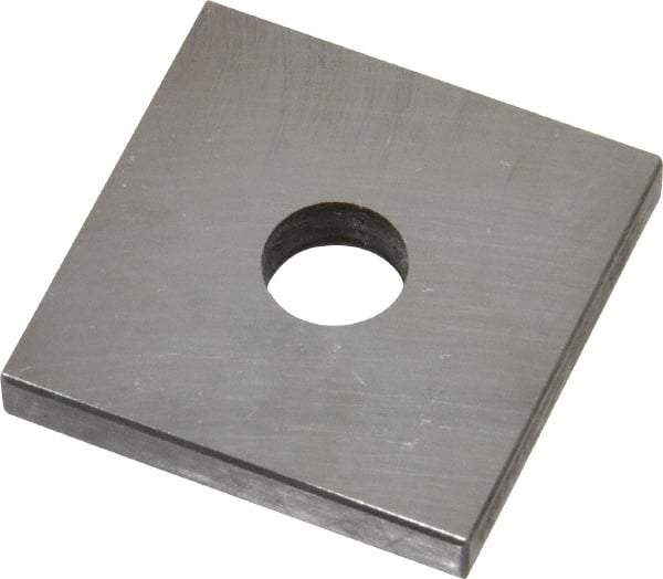 Value Collection - 0.138" Square Steel Gage Block - Accuracy Grade 0, Includes NIST Traceability Certification - All Tool & Supply