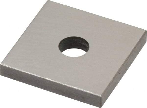 Value Collection - 0.141" Square Steel Gage Block - Accuracy Grade 0, Includes NIST Traceability Certification - All Tool & Supply