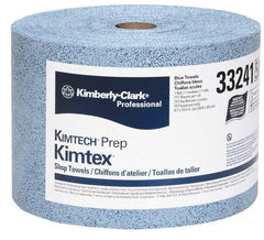 Kimtech - Dry Clean Room/Lab/Critical Task Wipes - Jumbo Roll, 13-3/8" x 9-5/8" Sheet Size, Blue - All Tool & Supply