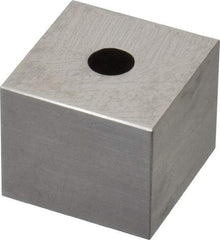 Value Collection - 0.8" Square Steel Gage Block - Accuracy Grade 0, Includes NIST Traceability Certification - All Tool & Supply