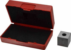 Value Collection - 0.9" Square Steel Gage Block - Accuracy Grade 0, Includes NIST Traceability Certification - All Tool & Supply