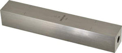 Mitutoyo - 6" Square Steel Gage Block - Accuracy Grade 0, Includes Certificate of Inspection - All Tool & Supply