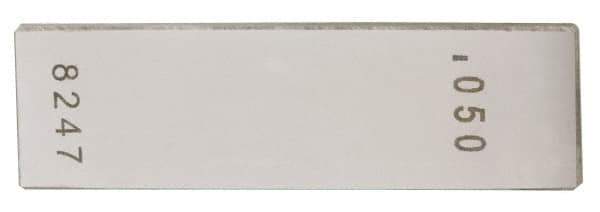 Value Collection - 0.0508" Rectangular Steel Gage Block - Accuracy Grade 0 - All Tool & Supply