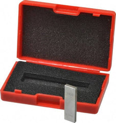 Value Collection - 0.1004" Rectangular Steel Gage Block - Accuracy Grade 0, Includes NIST Traceability Certification - All Tool & Supply