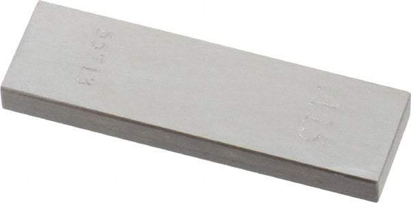 Value Collection - 0.115" Rectangular Steel Gage Block - Accuracy Grade 0, Includes NIST Traceability Certification - All Tool & Supply