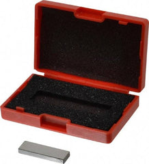 Value Collection - 0.138" Rectangular Steel Gage Block - Accuracy Grade 0, Includes NIST Traceability Certification - All Tool & Supply