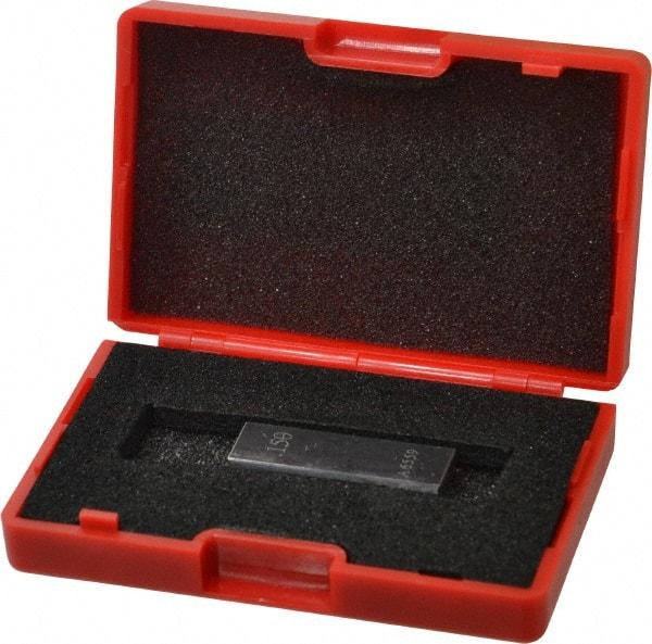 Value Collection - 0.15" Rectangular Steel Gage Block - Accuracy Grade 0, Includes NIST Traceability Certification - All Tool & Supply