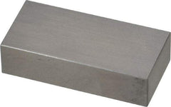 Value Collection - 0.65" Rectangular Steel Gage Block - Accuracy Grade 0, Includes NIST Traceability Certification - All Tool & Supply