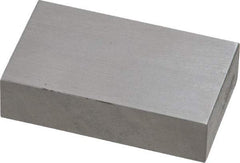 Value Collection - 0.8" Rectangular Steel Gage Block - Accuracy Grade 0, Includes NIST Traceability Certification - All Tool & Supply