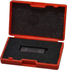 Value Collection - 0.10005" Rectangular Steel Gage Block - Accuracy Grade AS-1, Includes NIST Traceability Certification - All Tool & Supply