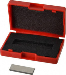 Value Collection - 0.107" Rectangular Steel Gage Block - Accuracy Grade AS-1, Includes NIST Traceability Certification - All Tool & Supply