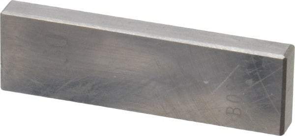 Value Collection - 0.13" Rectangular Steel Gage Block - Accuracy Grade AS-1, Includes NIST Traceability Certification - All Tool & Supply