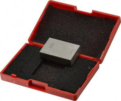 Value Collection - 0.9" Rectangular Steel Gage Block - Accuracy Grade AS-1, Includes NIST Traceability Certification - All Tool & Supply