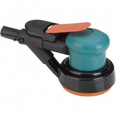 Dynabrade - 12,000 OPM, 14 CFM Air Consumption, Palm Air Orbital Sander - Round Pad, 1/4 NPT Inlet - All Tool & Supply