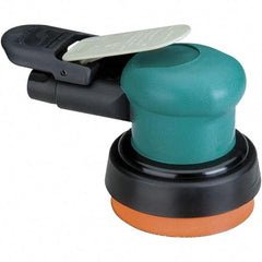 Dynabrade - 12,000 OPM, 14 CFM Air Consumption, Palm Air Orbital Sander - Round Pad, 1/4 NPT Inlet - All Tool & Supply