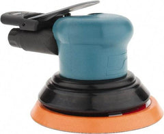 Dynabrade - 12,000 OPM, 14 CFM Air Consumption, Palm Air Orbital Sander - Round Pad, 1/4 NPT Inlet - All Tool & Supply