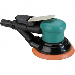 Dynabrade - 12,000 OPM, 14 CFM Air Consumption, Palm Air Orbital Sander - Round Pad, 1/4 NPT Inlet - All Tool & Supply