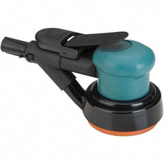 Dynabrade - 12,000 OPM, 14 CFM Air Consumption, Palm Air Orbital Sander - Round Pad, 1/4 NPT Inlet - All Tool & Supply