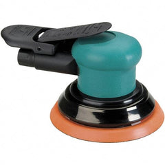 Dynabrade - 12,000 OPM, 14 CFM Air Consumption, Palm Air Orbital Sander - Round Pad, 1/4 NPT Inlet - All Tool & Supply