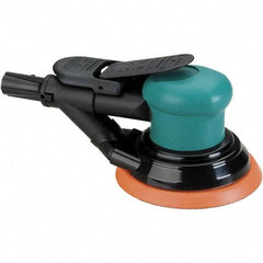 Dynabrade - 12,000 OPM, 14 CFM Air Consumption, Palm Air Orbital Sander - Round Pad, 1/4 NPT Inlet - All Tool & Supply