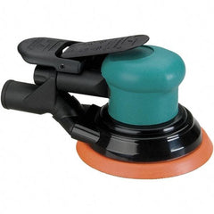 Dynabrade - 12,000 OPM, 14 CFM Air Consumption, Palm Air Orbital Sander - Round Pad, 1/4 NPT Inlet - All Tool & Supply