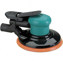 Dynabrade - 12,000 OPM, 14 CFM Air Consumption, Palm Air Orbital Sander - Round Pad, 1/4 NPT Inlet - All Tool & Supply