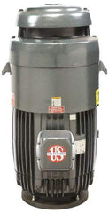 US Motors - 75 hp, TEFC Enclosure, No Thermal Protection, 1,775 RPM, 460 Volt, 60 Hz, Three Phase Standard Efficient Motor - Size 365 Frame, Vertical Mount, 1 Speed, Ball Bearings, 88 Full Load Amps, F Class Insulation, Reversible - All Tool & Supply