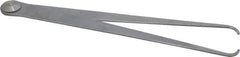 Starrett - 12 Inch Leg, Firm Joint, Steel, Polished, Inside Caliper - 16 Inch Max Measurement, 400mm Max Measurement, Flat Leg - All Tool & Supply