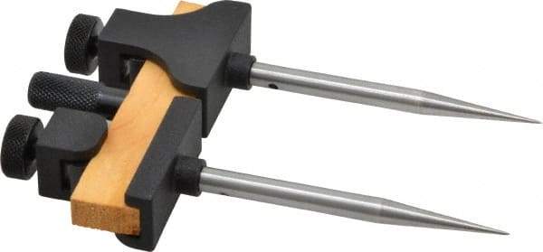 Starrett - 3 Inch Leg, Die Cast, Black Wrinkle Finish, Trammels - Includes (2) Heads, (2) Points, Pencil Socket - All Tool & Supply