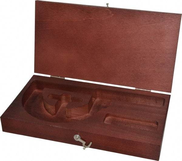 Starrett - Micrometer Case - 3" Max Measurement, Use with 226 & 226M Outside Micrometers - All Tool & Supply