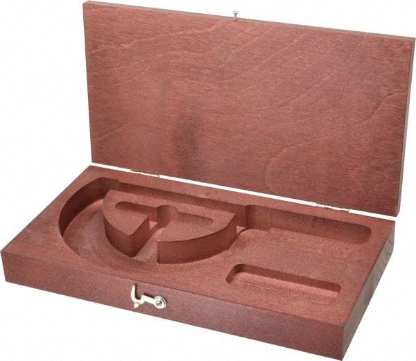 Starrett - Micrometer Case - 4" Max Measurement, Use with 216 & 216M Series Digital Micrometers - All Tool & Supply