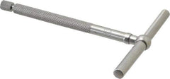 Starrett - 1-1/4 to 2-1/8 Inch, 2-3/8 Inch Overall Length, Telescoping Gage - 2-3/8 Inch Long Handle, Chrome Plated - All Tool & Supply