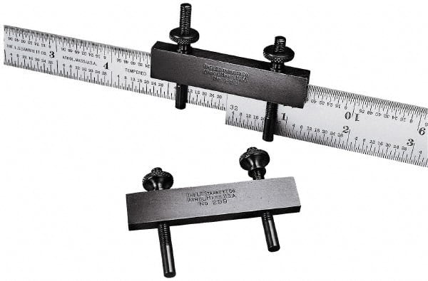 Starrett - Rule & Scale Accessories Type: Rule Clamp For Use With: Clamping 2 Rules Together - All Tool & Supply