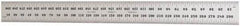 Starrett - 300mm Long, 0.5, 1mm Graduation, Flexible Steel Rule - Metric Graduation Style, 1" Wide, Silver, Satin Chrome Finish - All Tool & Supply