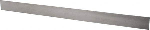 Starrett - 36 Inch Long x 2-13/32 Inch Wide x 7/32 Inch Thick, Square Edge Straightedge - 0.0004 Inch Edge Flatness, Steel, 0.0012 Inch Parallelism - All Tool & Supply