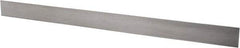 Starrett - 36 Inch Long x 2-13/32 Inch Wide x 7/32 Inch Thick, Square Edge Straightedge - 0.0004 Inch Edge Flatness, Steel, 0.0012 Inch Parallelism - All Tool & Supply