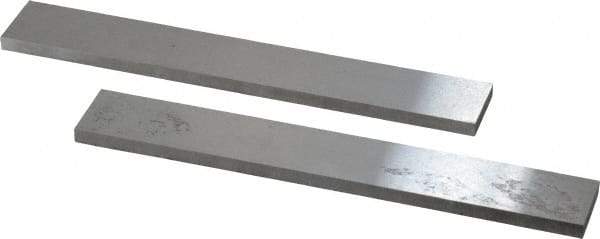 Starrett - 6" Long x 7/8" High x 3/16" Thick, Tool Steel Four Face Parallel - Sold as Matched Pair - All Tool & Supply