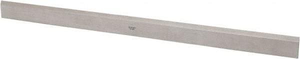 Starrett - 24 Inch Long x 1-13/32 Inch Wide x 11/64 Inch Thick, Beveled Edge Straightedge - 0.0004 Inch Edge Flatness, Steel, 0.0008 Inch Parallelism, 1 Beveled Edge - All Tool & Supply